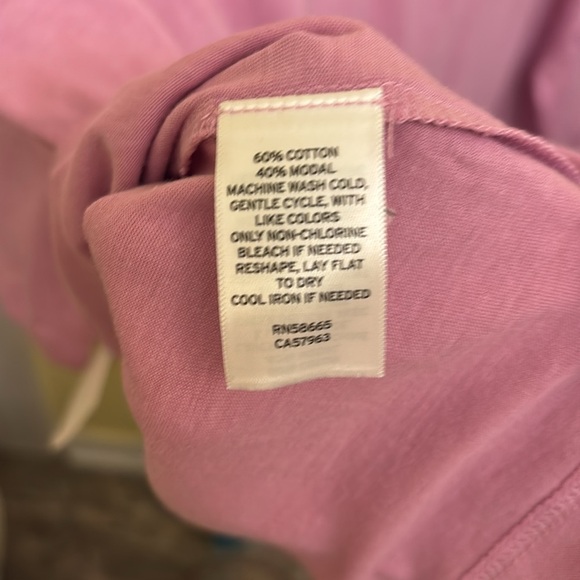 NWT Abound Nordstrom mauve short sleeved tee 2X - Picture 4 of 4